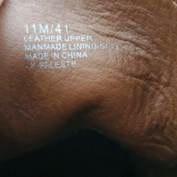 Lucky Brand Seleste Lace Up Wedge Booties Ankle Boots Sz 11 Taupe Brindle 41 EU - Picture 9 of 10